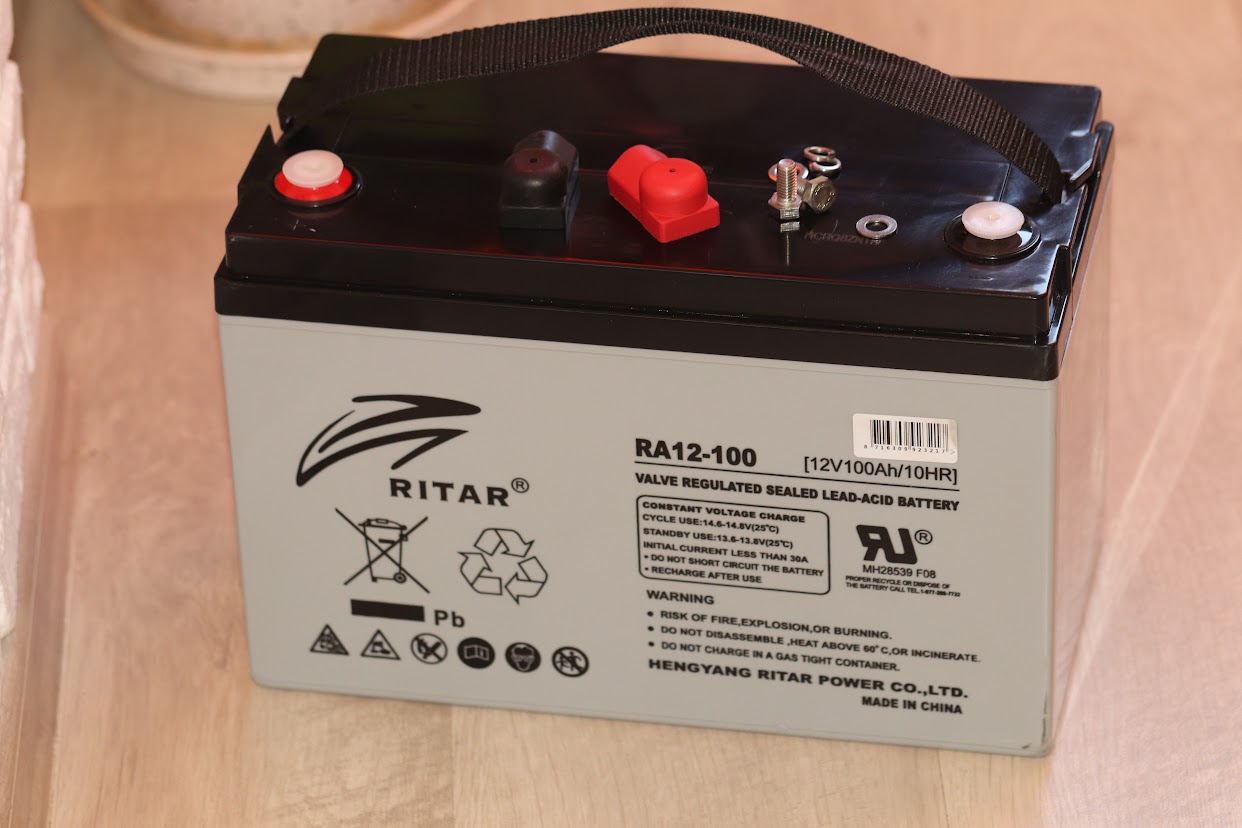 Ritar RA12-100 – акумулятор з мінімальним саморозрядом